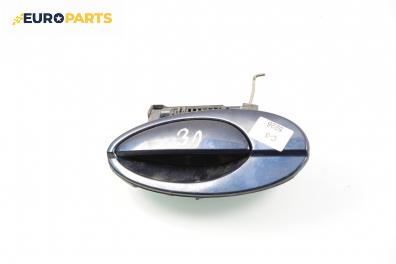 Външна дръжка за Citroen C5 I Sedan (03.2001 - 03.2005), 4+1 вр., хечбек, позиция: задна, лява
