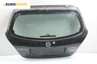 Заден капак за Nissan Almera II Hatchback (01.2000 - 12.2006), 4+1 вр., хечбек, позиция: задна