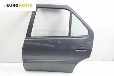 Врата за Peugeot 306 Hatchback (01.1993 - 10.2003), 4+1 вр., хечбек, позиция: задна, лява