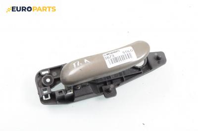 Вътрешна дръжка за Fiat Stilo Hatchback (10.2001 - 11.2010), 4+1 вр., хечбек, позиция: предна, лява