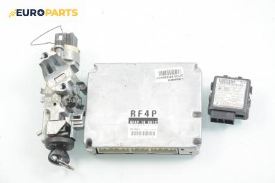 Компютър с контактен ключ и имобилайзер за Mazda Premacy Minivan (07.1999 - 03.2005) 2.0 TD, 101 к.с., № Denso RF4P 18 881C