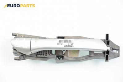 Външна дръжка за Mercedes-Benz E-Class Sedan (W211) (03.2002 - 03.2009), 4+1 вр., седан, позиция: предна, дясна