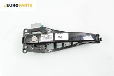 Външна дръжка за Opel Astra H Hatchback (01.2004 - 05.2014), 4+1 вр., хечбек, позиция: предна, дясна