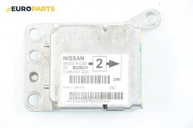 Модул за AIRBAG за Nissan Primera Hatchback III (01.2002 - 06.2007), № Bosch 0 285 001 420