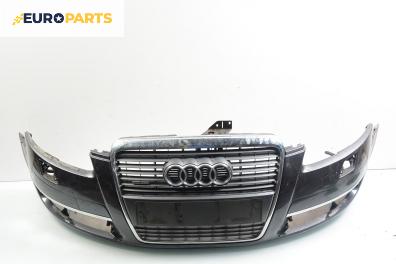 Предна броня за Audi A6 Sedan C6 (05.2004 - 03.2011), седан, позиция: предна