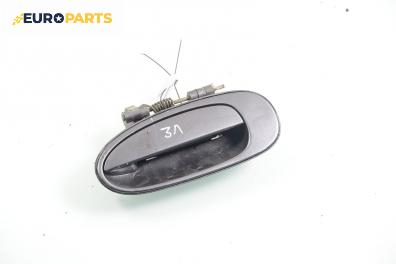 Външна дръжка за Kia Shuma Hatchback I (09.1996 - 12.2001), 4+1 вр., хечбек, позиция: задна, лява