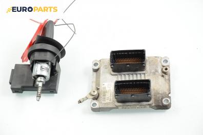 Компютър с контактен ключ и имобилайзер за Opel Meriva A Hatchback (05.2003 - 05.2010) 1.4 16V Twinport, 90 к.с., № Bosch 0 261 208 255