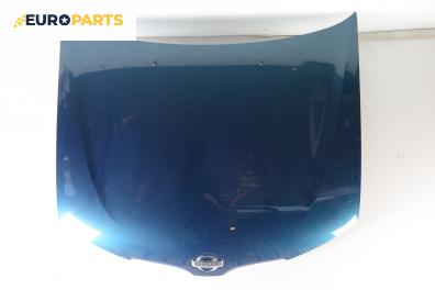 Преден капак за Nissan Almera II Hatchback (01.2000 - 12.2006), 4+1 вр., хечбек, позиция: предна