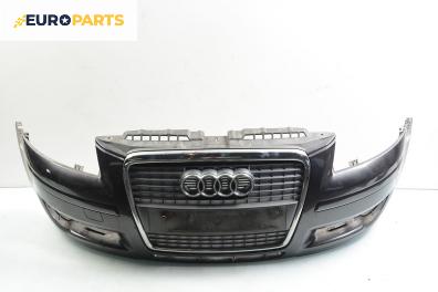 Предна броня за Audi A3 Sportback I (09.2004 - 03.2013), позиция: предна