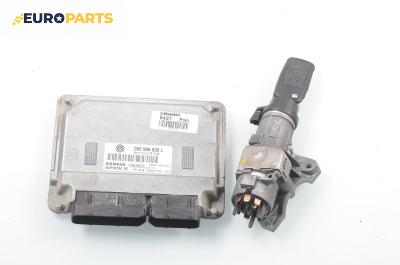 Компютър с контактен ключ за Volkswagen Polo Hatchback IV (10.2001 - 12.2005) 1.2 12V, 64 к.с., № Siemens 5WP40194 05