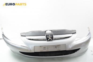 Предна броня за Peugeot 307 Hatchback (08.2000 - 12.2012), хечбек, позиция: предна