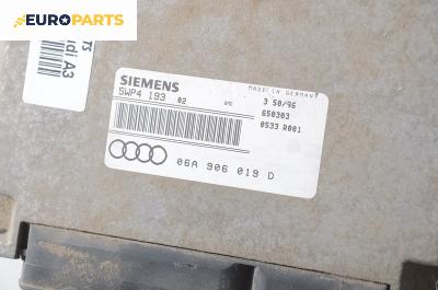 Компютър двигател за Audi A3 Hatchback I (09.1996 - 05.2003) 1.6, 101 к.с., № Siemens 5WP4 193 02 / 06A 906 019 D
