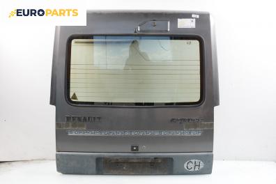 Заден капак за Renault Express Box (07.1985 - 11.1998), 2+1 вр., товарен, позиция: задна