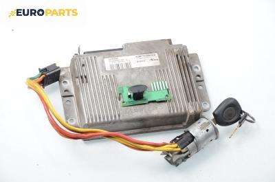 Компютър с контактен ключ за Renault Megane I Hatchback (08.1995 - 12.2004) 1.6 e (BA0F, BA0S), 90 к.с., № Siemens S105300103 C