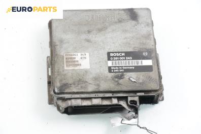 Компютър двигател за BMW 3 Series E36 Compact (03.1994 - 08.2000) 318 tds, 90 к.с., № Bosch 0 281 001 243