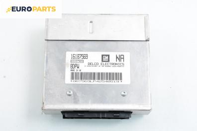 Компютър двигател за Opel Astra F Sedan (09.1991 - 09.1998) 1.4 i, 60 к.с., № Delco GM 16187569 NA