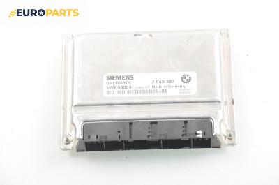 Компютър двигател за BMW 5 Series E60 Sedan E60 (07.2003 - 03.2010) 525 i, 192 к.с., № BMW 7 549 387 / Siemens 5WK93024