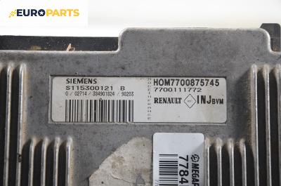 Компютър двигател за Renault Megane Scenic (10.1996 - 12.2001) 1.6 e (JA0F), 90 к.с., № HOM7700875745