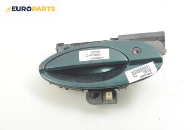 Външна дръжка за Citroen C5 I Sedan (03.2001 - 03.2005), 4+1 вр., хечбек, позиция: предна, лява