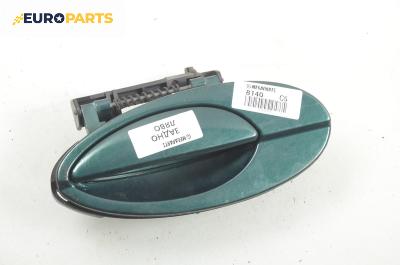 Външна дръжка за Citroen C5 I Sedan (03.2001 - 03.2005), 4+1 вр., хечбек, позиция: задна, лява