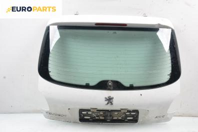 Заден капак за Peugeot 206 Hatchback (08.1998 - 12.2012), 2+1 вр., товарен, позиция: задна