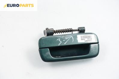 Външна дръжка за Peugeot 406 Sedan (08.1995 - 01.2005), 4+1 вр., седан, позиция: задна, лява