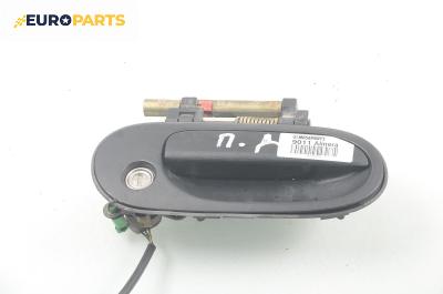 Външна дръжка за Nissan Almera II Hatchback (01.2000 - 12.2006), 4+1 вр., хечбек, позиция: предна, дясна