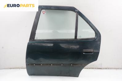 Врата за Peugeot 306 Hatchback (01.1993 - 10.2003), 4+1 вр., хечбек, позиция: задна, лява