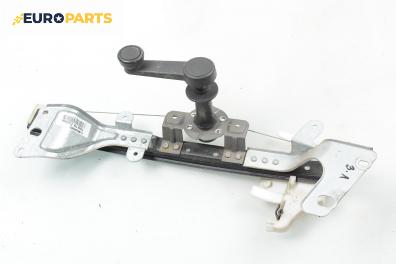 Ръчна машинка стъклоповдигач за Ford Fusion Hatchback (08.2002 - 12.2012), 4+1 вр., хечбек, позиция: задна, лява