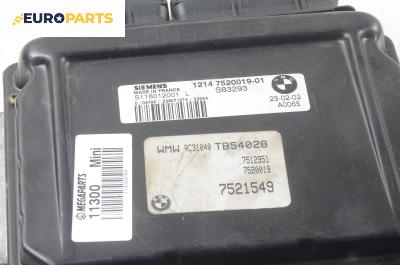 Компютър двигател за Mini Hatchback (R50, R53) (06.2001 - 09.2006) Cooper, 116 к.с., № 1214 7520019-01