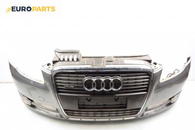 Предна броня за Audi A4 Avant B7 (11.2004 - 06.2008), комби, позиция: предна