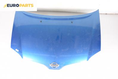 Преден капак за Nissan Almera TINO (12.1998 - 02.2006), 4+1 вр., миниван, позиция: предна