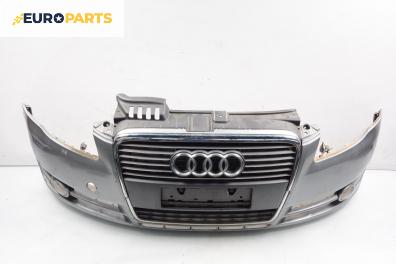 Предна броня за Audi A4 Avant B7 (11.2004 - 06.2008), комби, позиция: предна
