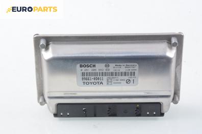 Компютър двигател за Toyota Yaris Hatchback I (01.1999 - 12.2005) 1.0 16V, 68 к.с., № Bosch 0 261 206 882