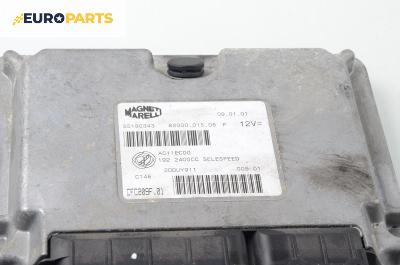 Компютър двигател за Fiat Stilo Hatchback (10.2001 - 11.2010) 2.4 20V (192_XD1A), 170 к.с., № 55180343