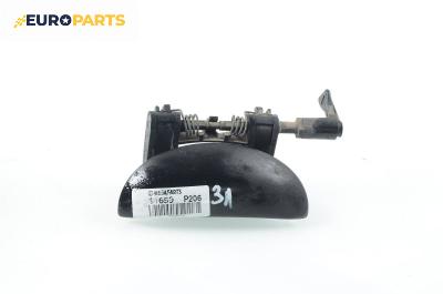 Външна дръжка за Peugeot 206 Hatchback (08.1998 - 12.2012), 4+1 вр., хечбек, позиция: задна, лява
