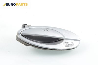Външна дръжка за Citroen C5 I Sedan (03.2001 - 03.2005), 4+1 вр., хечбек, позиция: задна, лява