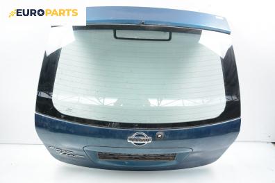 Заден капак за Nissan Almera TINO (12.1998 - 02.2006), 4+1 вр., миниван, позиция: задна