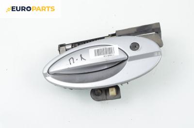 Външна дръжка за Citroen C5 I Sedan (03.2001 - 03.2005), 4+1 вр., хечбек, позиция: предна, лява