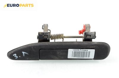 Външна дръжка за Nissan Primera Hatchback II (06.1996 - 07.2002), 4+1 вр., хечбек, позиция: задна, лява