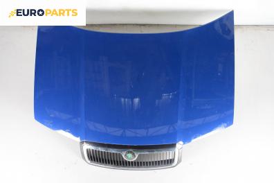 Преден капак за Skoda Fabia I Hatchback (08.1999 - 03.2008), 4+1 вр., хечбек, позиция: предна