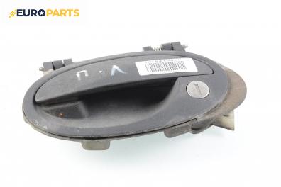Външна дръжка за Opel Corsa C Hatchback (09.2000 - 12.2009), 4+1 вр., хечбек, позиция: предна, лява