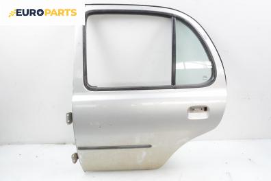 Врата за Nissan Micra II Hatchback (01.1992 - 02.2003), 4+1 вр., хечбек, позиция: задна, лява
