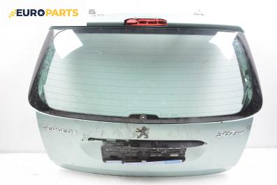 Заден капак за Peugeot 307 Station Wagon (03.2002 - 12.2009), 4+1 вр., комби, позиция: задна