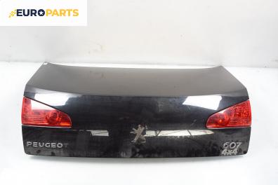 Заден капак за Peugeot 607 Sedan (01.2000 - 07.2010), 4+1 вр., седан, позиция: задна