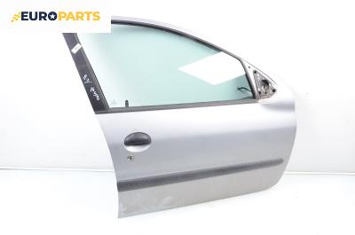 Врата за Peugeot 206 Hatchback (08.1998 - 12.2012), 4+1 вр., хечбек, позиция: предна, дясна