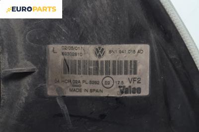 Фар за Volkswagen Polo Hatchback III (10.1999 - 10.2001), хечбек, позиция: лява, № 6N1 941 015