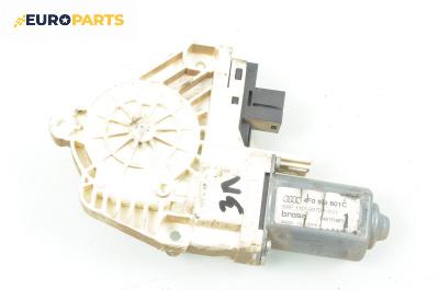 Електромотор за стъклоподемник за Audi A6 Sedan C6 (05.2004 - 03.2011), 4+1 вр., седан, позиция: задна, лява, № 4F0 959 801 C