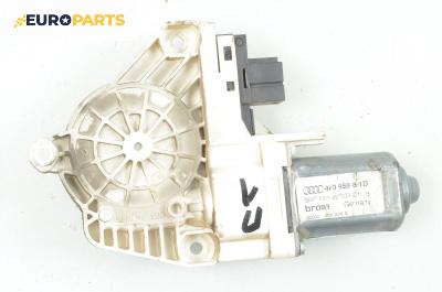 Електромотор за стъклоподемник за Audi A6 Sedan C6 (05.2004 - 03.2011), 4+1 вр., седан, позиция: предна, лява, № 4F0 959 801