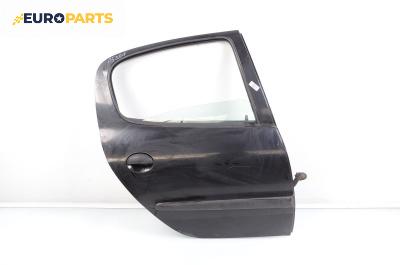 Врата за Peugeot 206 Hatchback (08.1998 - 12.2012), 4+1 вр., хечбек, позиция: задна, дясна